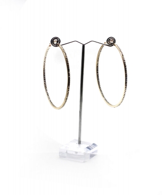 Fashion Hoop Earrings EH910365 GOLD